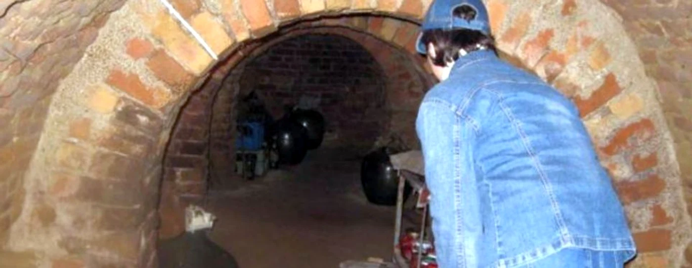 Porţiune din catacombele din Brăila FOTO Arhiva Adevărul