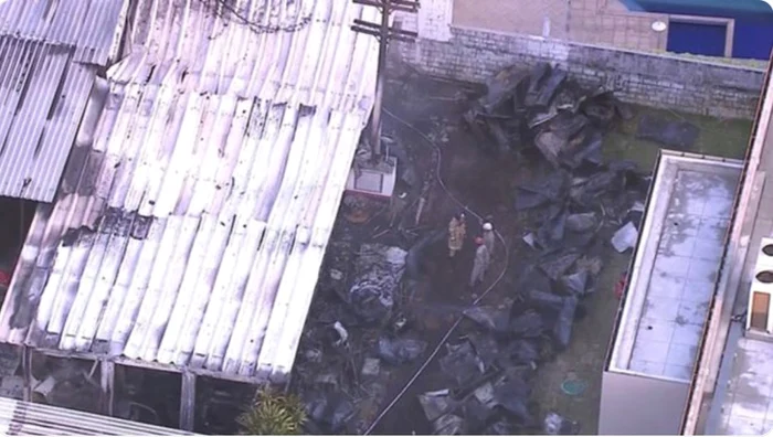 
    Un incendiu a mistuit centrul de antrenament al echipei braziliene FlamengoCaptură video: O Globo  