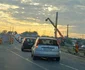 Traficul a fost afectat.
