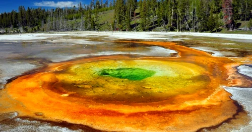 Parcul Yellowstone din SUA. shutter