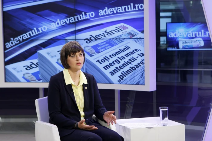 Laura Codruţa Kovesi a dat în judecată postul de televiziune Antena 3 FOTO Eduard Enea