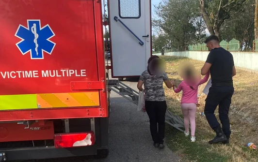 Plan roșu de intervenție în Mehedinți FOTO:ISU Mehedinți