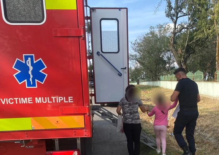 Plan roșu de intervenție în Mehedinți FOTO:ISU Mehedinți