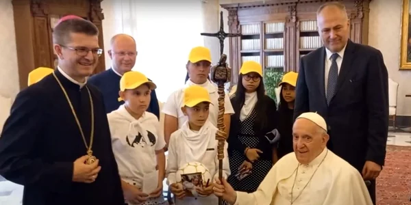 copii romi papa franscisc