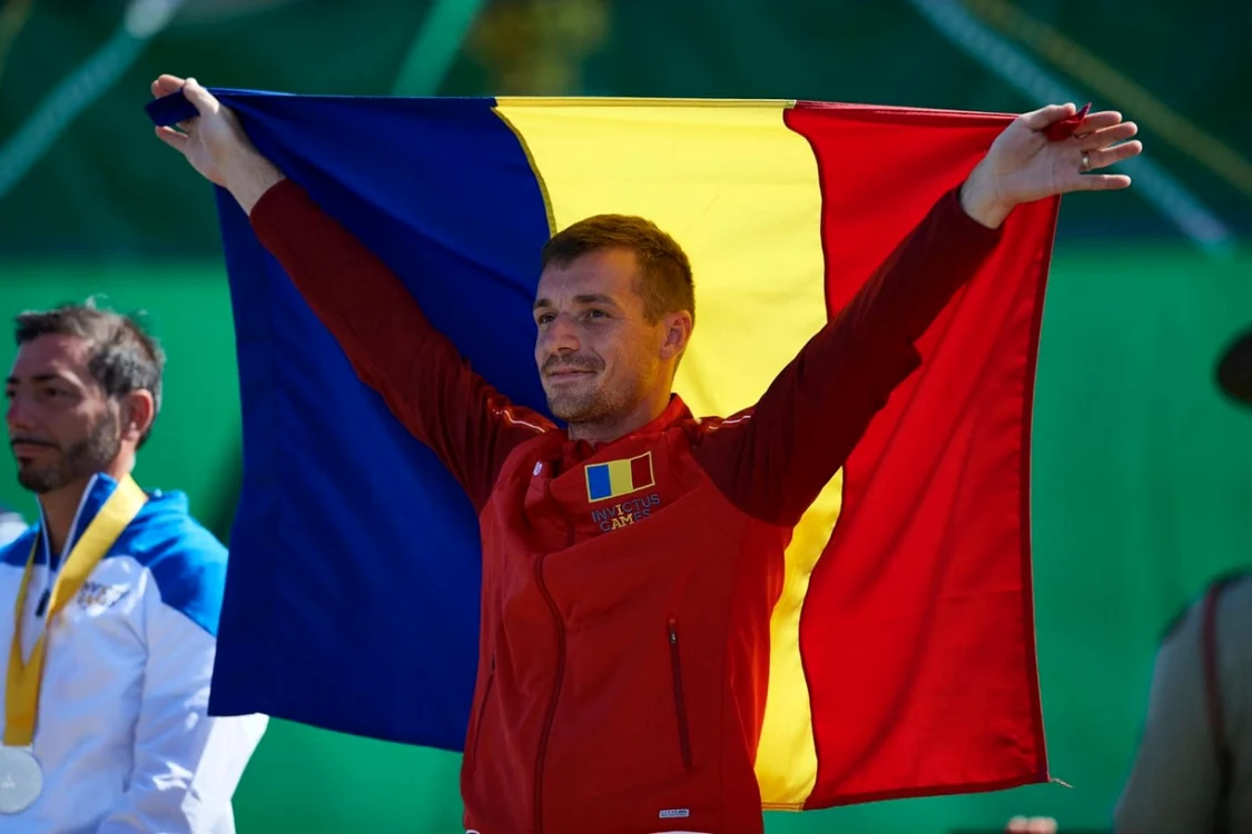 Caporalul Valentin Eugen Pătru va reprezenta România la Tokyo, la Jocurile Paralimpice FOTO: Invictus Romania