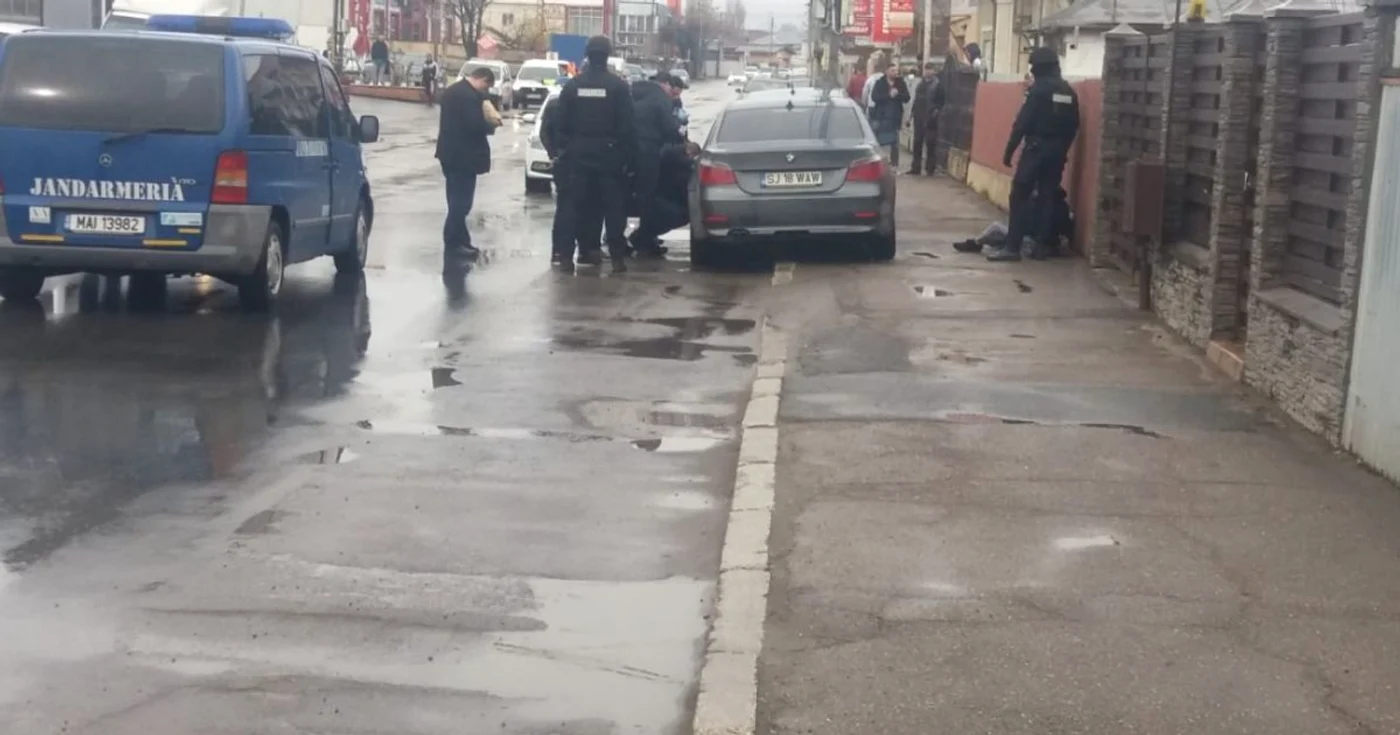 Intervenţia a avut loc pe strada Anghel Saligny