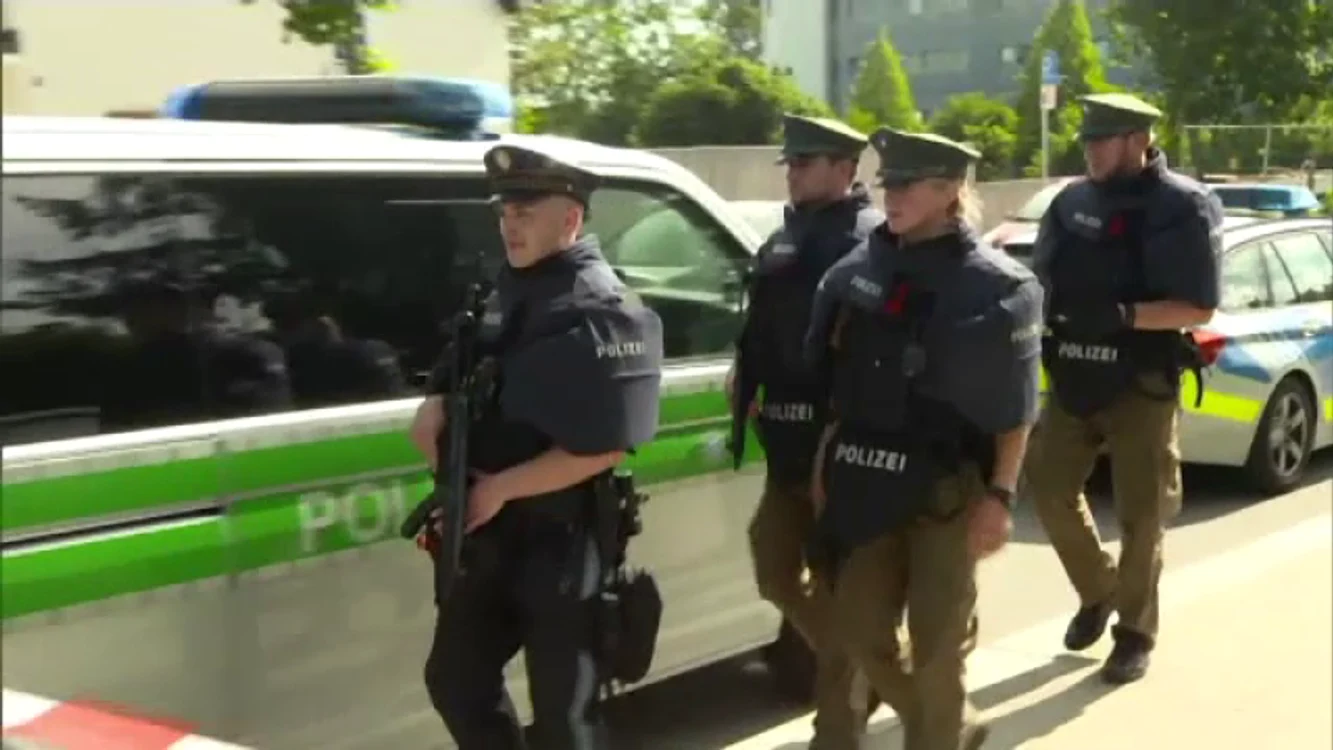 Polițiștii germani au anulat nunta românilor antivacciniști. Foto: captură digi24.ro