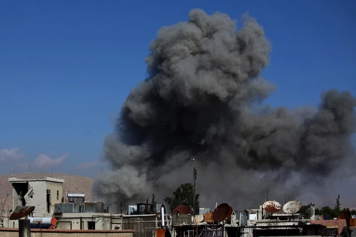 Situaţia din Siria e din ce în ce mai tensionată, iar atacurile ar putea duce la un nou război mondialFoto: AFP