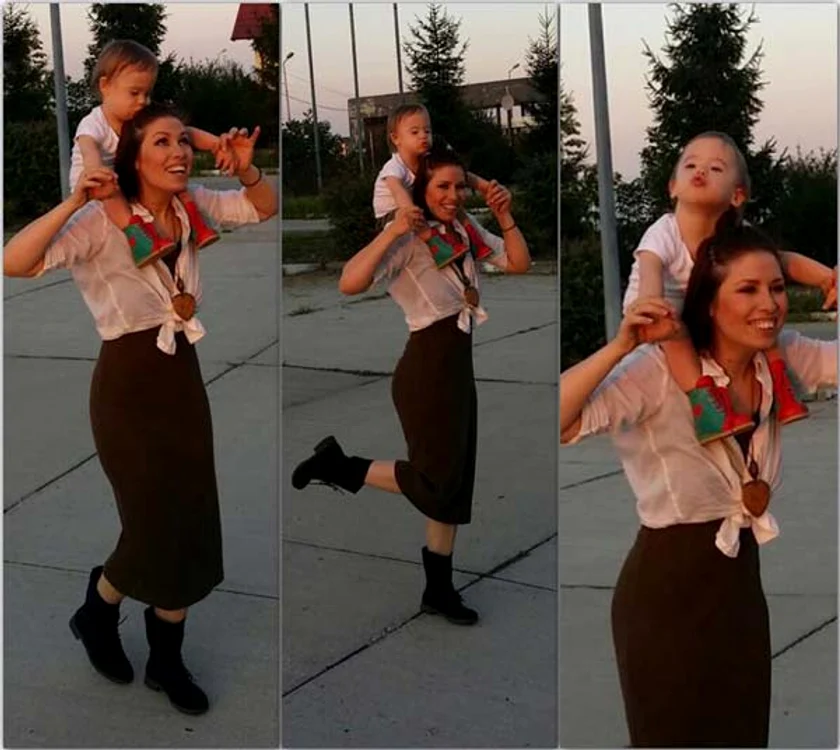 Cristina Bălan a luptat enorm pentru micuţii ei 