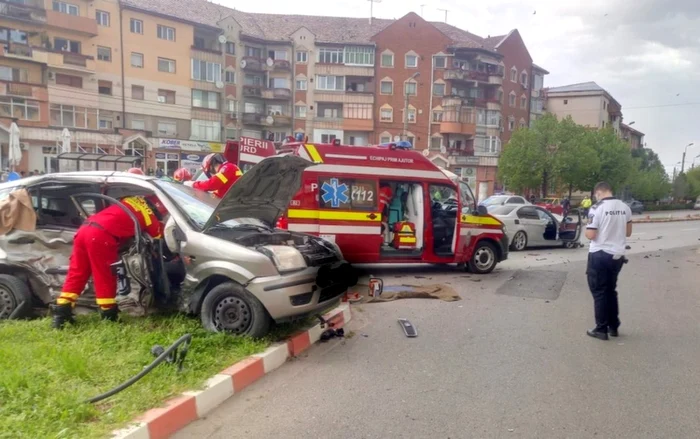 accident in orastie foto isu hunedoara