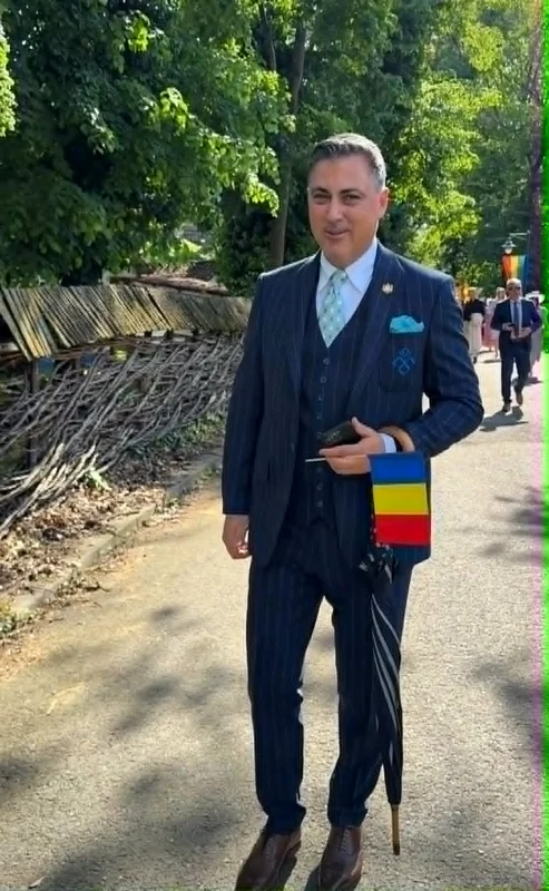Alexandru Ciucu la garden party 2026. FOTO: Instagram
