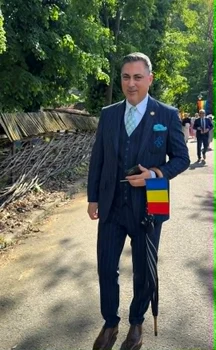Alexandru Ciucu la garden party 2026. FOTO: Instagram