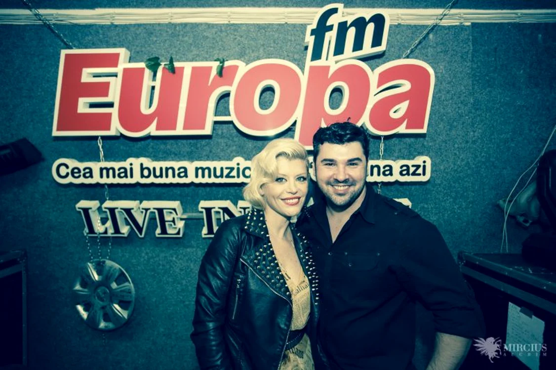 Loredana Groza, în Garajul Europa FM.