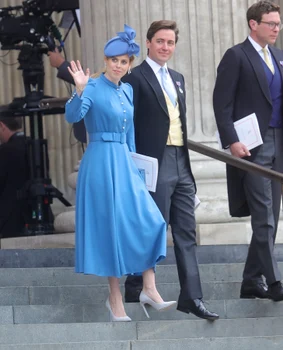 Edoardo Mapelli Mozzi și Printesa Beatrice. FOTO: Profimedia