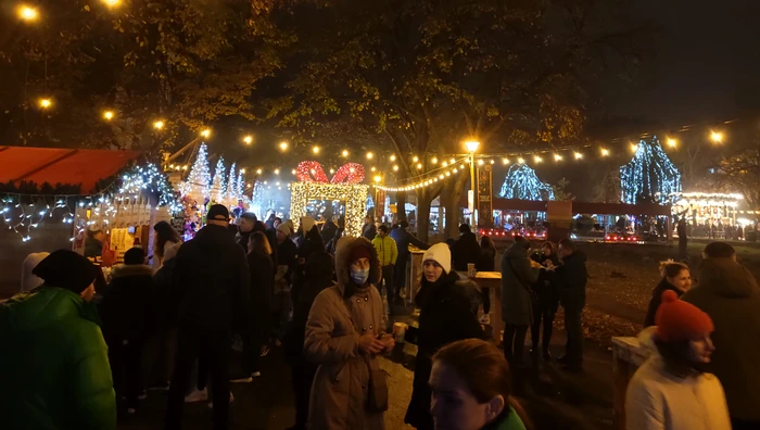 Târgul de Crăciun de la Constanța FOTO Călin Gavrilaș