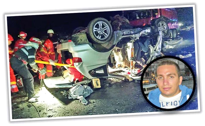 Pasagerii maşinii lovite de George  Dumitru nu au avut nici o şansă