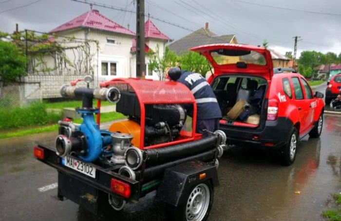 Inundatii Maramures FOTO IGSU