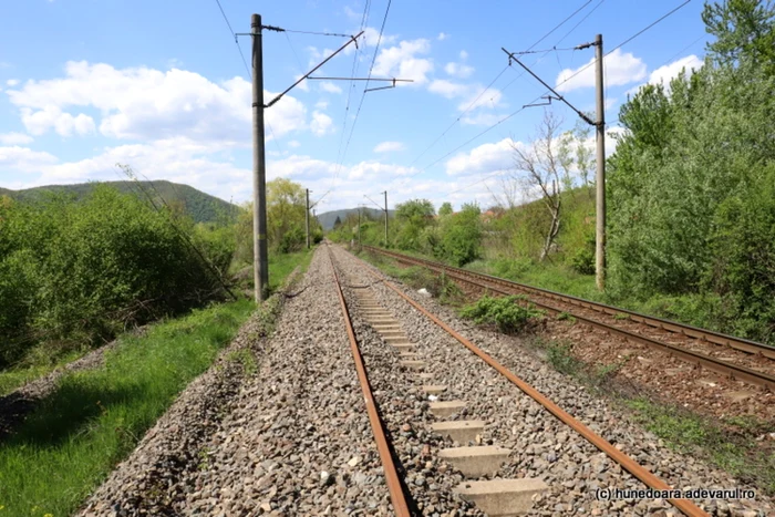 santierul feroviar ilteu gurasada zona viitoarelor tuneluri foto daniel guta adevarul