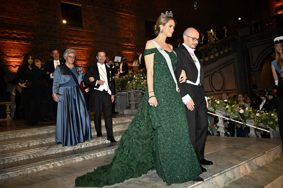 Prințesa Madeleine a Suediei la Gala Premiilor Nobel 