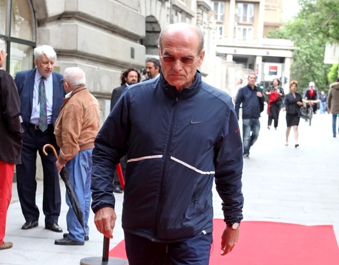 Cristian Tudor Popescu, pe covorul roșu al Galei UCINFoto: Sever Gheorghe