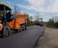 Lucrări la infrastructura rutieră pe şoseaua Deva Lugoj foto drdp timisoara