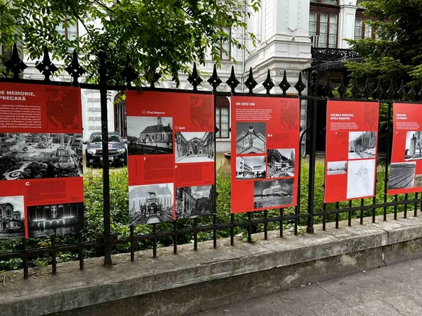 „Arhitectura Independenței în Europa Centrală”, expoziție în aer liber la Palatul Suțu