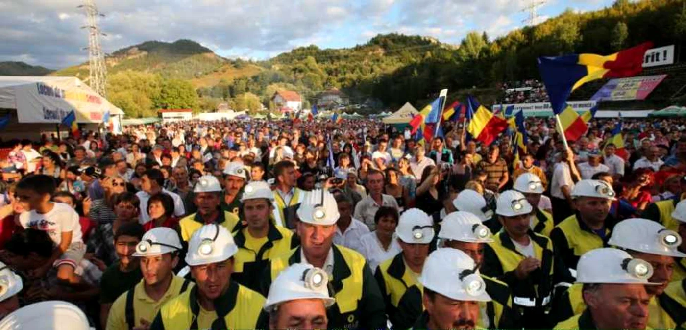 Angajaţi RMGC la Ziua Minierului din Roşia Montană