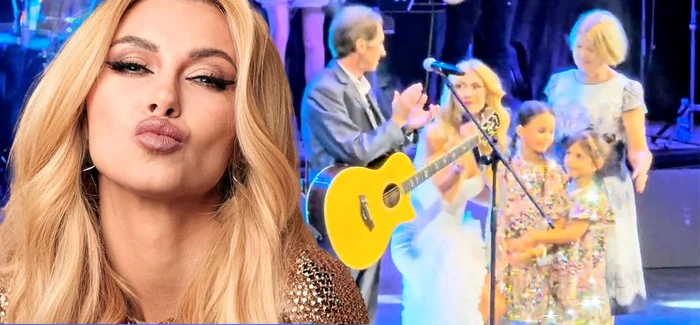 Andreea Bălan și tatăl ei, Săndel Bălan