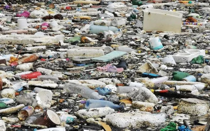 Pe malul lacului Bicaz au fost găsite patru tone de gunoaie: bidoane, peturi și grebleFOTO: adevarul.ro