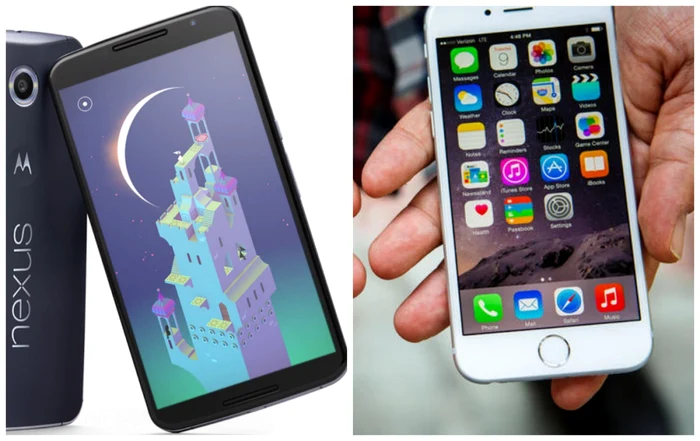 Android versus iOS 8