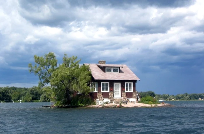 Cele mai mici insule din lume. Thousand Islands/Imagini 15list.com