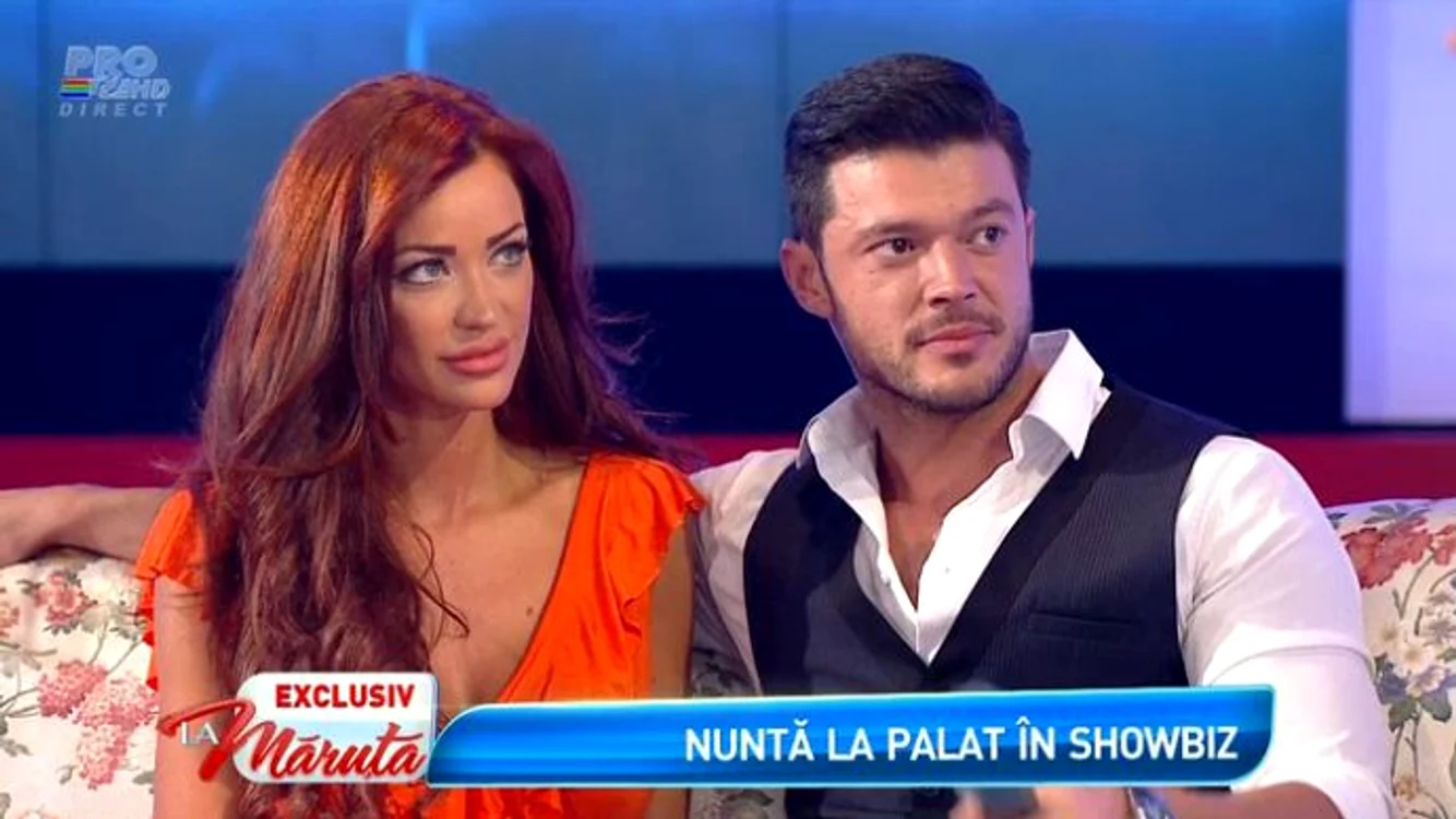
    Bianca şi Victor se pregătesc de nuntă (captură: PRO TV)  