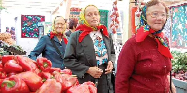 „Sat comercial“  în centrul oraşului