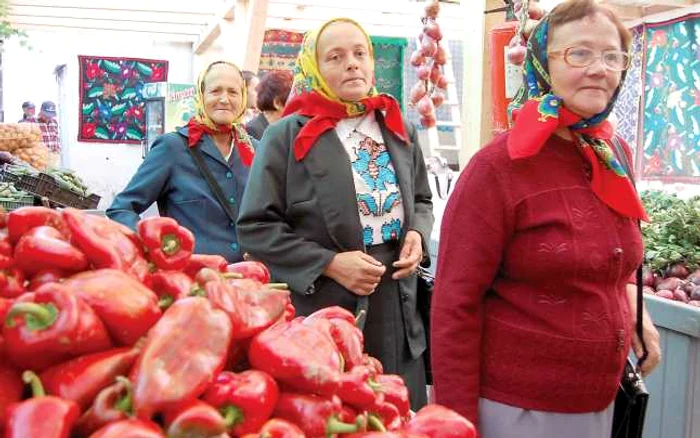 „Sat comercial“ în centrul oraşului