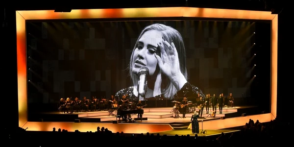 Cântăreaţa Adele suţine un concert la Talking Stick Resort Arena din Arizona. FOTO Guliver/Gettyimages