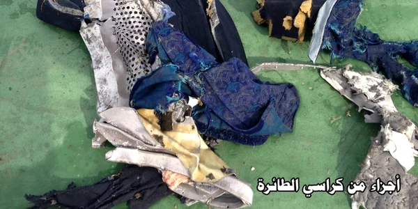 Ramasite avion EgyptAir FOTO AP 