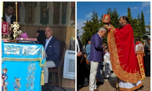 calin georgescu la manastirea sfintei cruci oradea 05102026 jpg