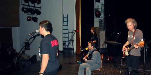 Folkiștii tulceni în concert (foto arhivă)