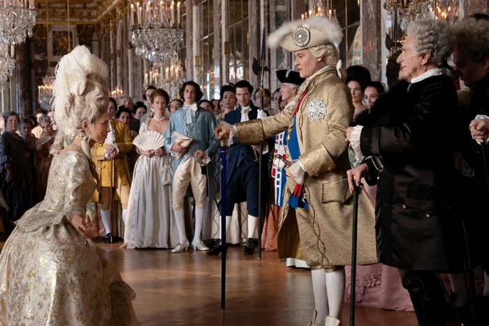 Maïwenn și Johnny Depp în “Jeanne du Barry” FOTO filmedefestival.ro