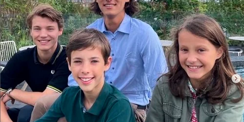 Nepoții reginei Margareta FOTO Instagram 