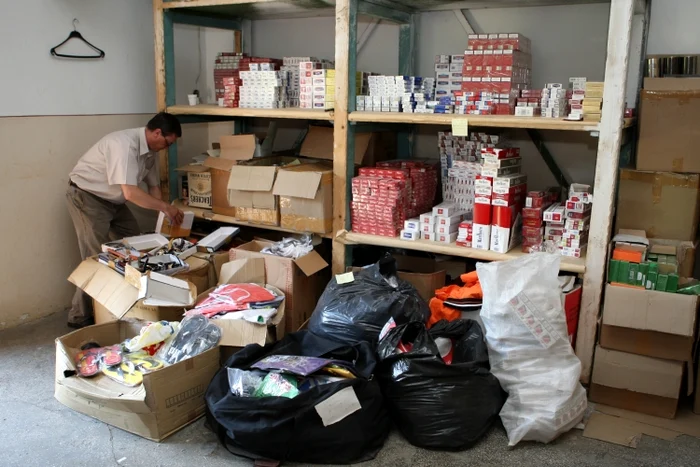 Întreaga marfă a fost confiscată
