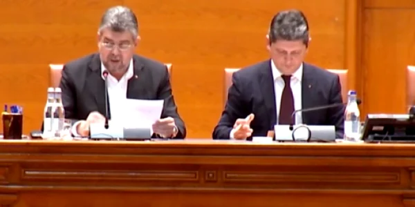 Ciolacu si Titus Corlatean foto captura video