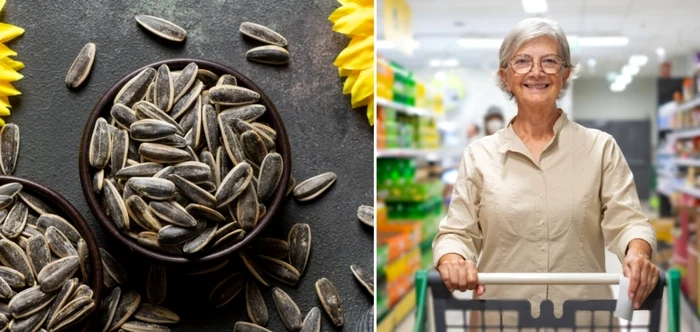 Reacția unei vârstnice la consumul românilor de semințe / Foto: Shutterstock