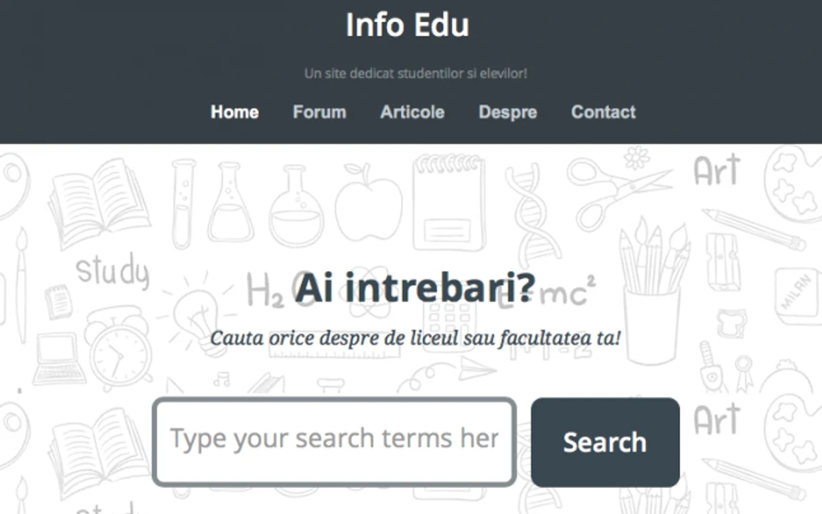 screenshot infoedu.net