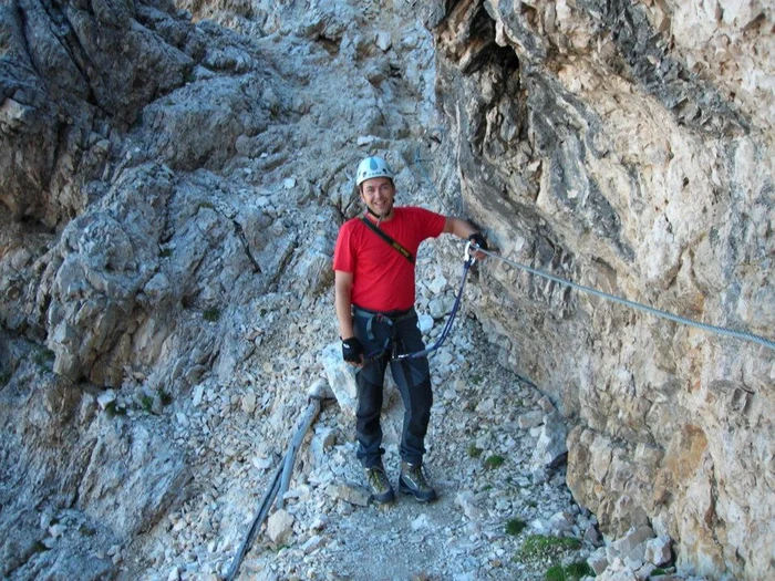 Alpinistul român Călin Drăgoiu. Foto: Facebook/Calin Drăgoiu 