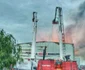 Incendiu la un depozit de arhivare