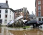 Inundaţii masive în vestul Belgia. FOTO EPA-EFE