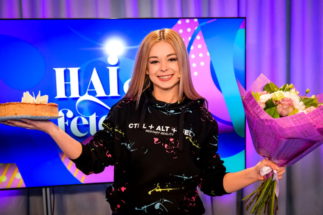 
    Ioana Petric și-a sărbătorit ziua de naștere și pe platourile de filmareFoto: Arhivă personală  