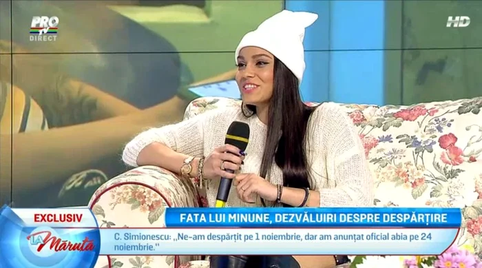 Carmen Simionescu a vorbit despre despărţirea de Franco