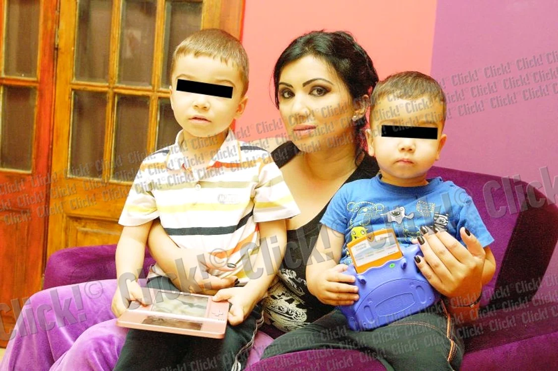 Adriana Bahmuţeanu are doi copii cu Silviu Prigoană, pe Maximus (6 ani) şi pe Eduard (3 ani) (foto: click!)